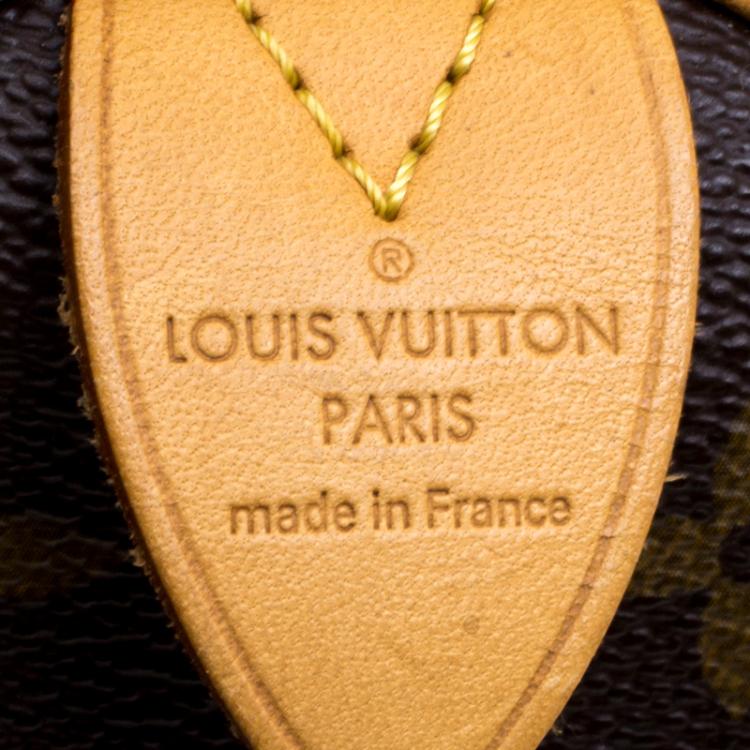 Pre Owned Louis Vuitton Monogram Canvas Speedy 35