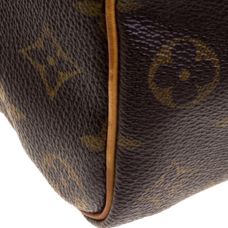 Pre Owned Louis Vuitton Monogram Canvas Speedy 35