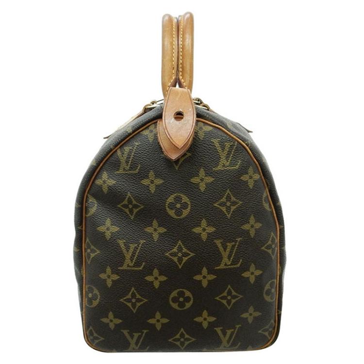 Pre Owned Louis Vuitton Monogram Canvas Speedy 30 Bag