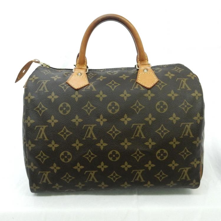 Pre Owned Louis Vuitton Monogram Canvas Speedy 30 Bag