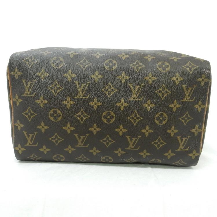 Pre Owned Louis Vuitton Monogram Canvas Speedy 30 Bag