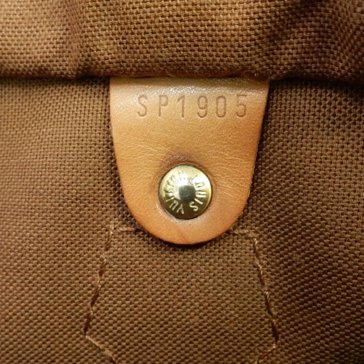 Pre Owned Louis Vuitton Monogram Canvas Speedy 30 Bag