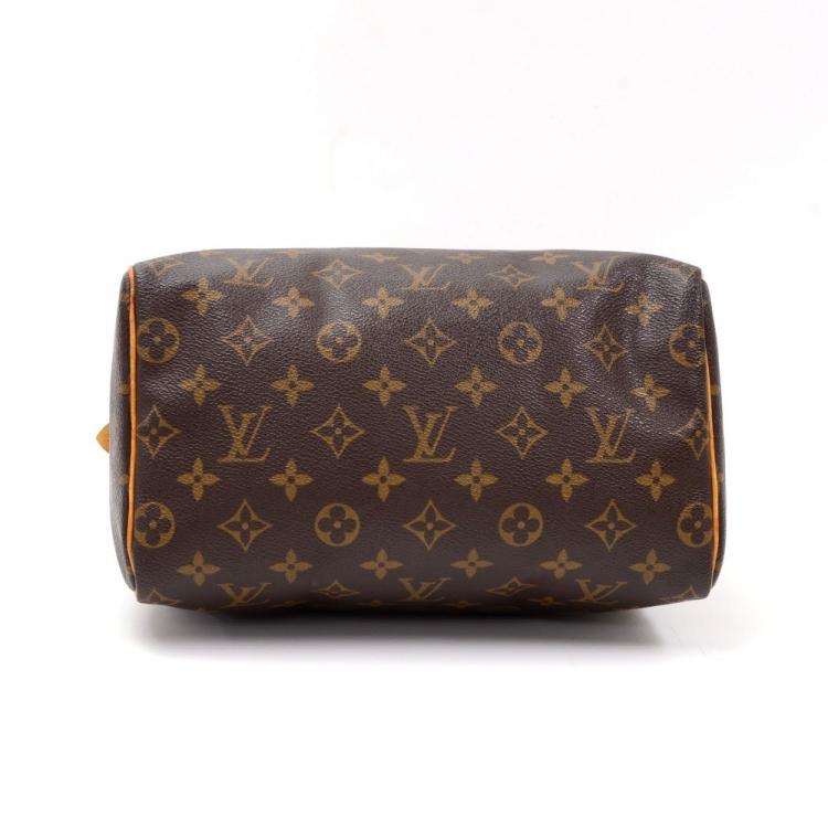 Pre Owned Louis Vuitton Monogram Canvas Speedy 25 Bag