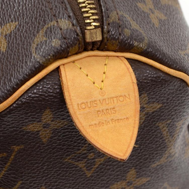Pre Owned Louis Vuitton Monogram Canvas Speedy 25 Bag