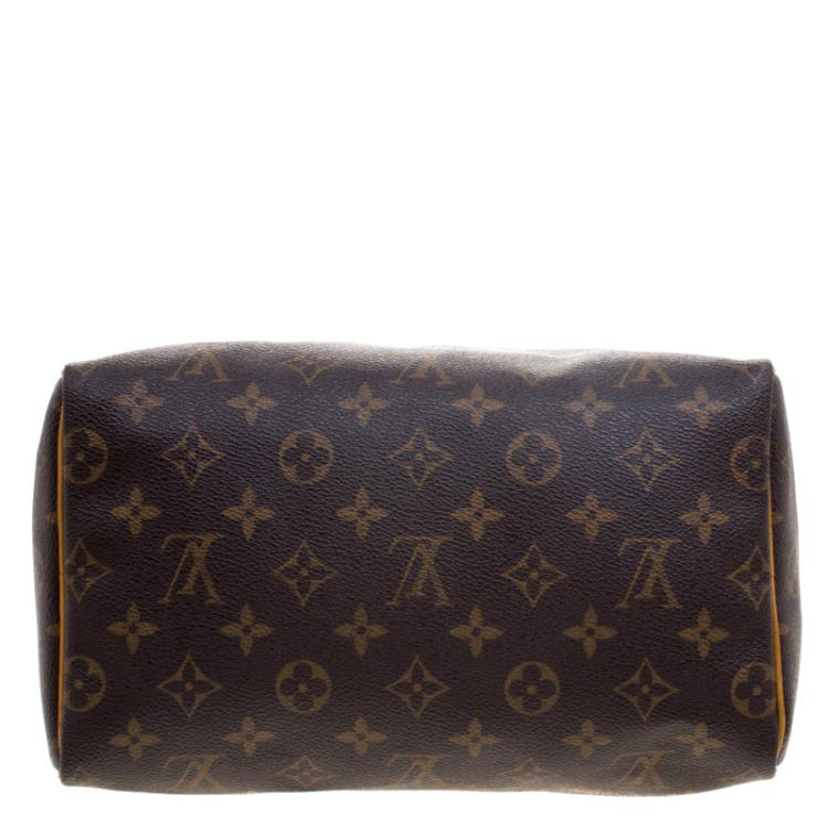 Pre Owned Louis Vuitton Monogram Canvas Speedy 25