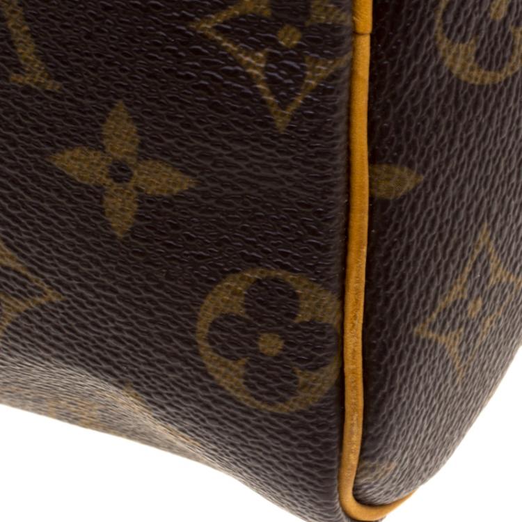 Pre Owned Louis Vuitton Monogram Canvas Speedy 25