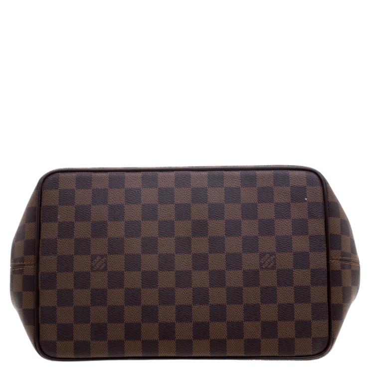 Pre Owned Louis Vuitton Damier Ebene Canvas Bergamo MM Bag