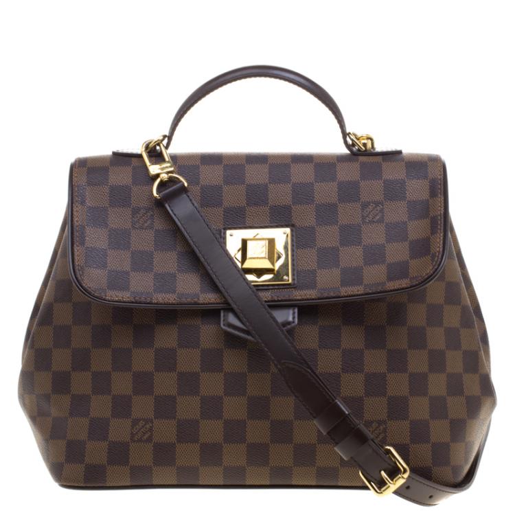 Louis Vuitton Damier Ebene Canvas Bergamo MM Bag Louis Vuitton | The Luxury  Closet