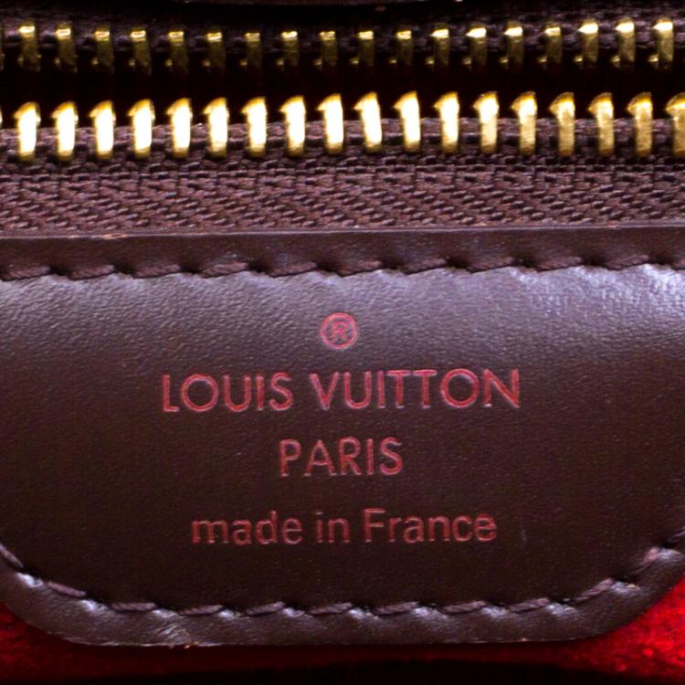 مملوكة مسبقًا Louis Vuitton Damier Ebene Canvas Bergamo MM Bag