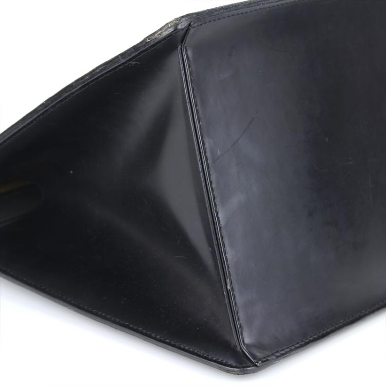 Pre Owned Louis Vuitton Noir Epi Leather Riviera Bag