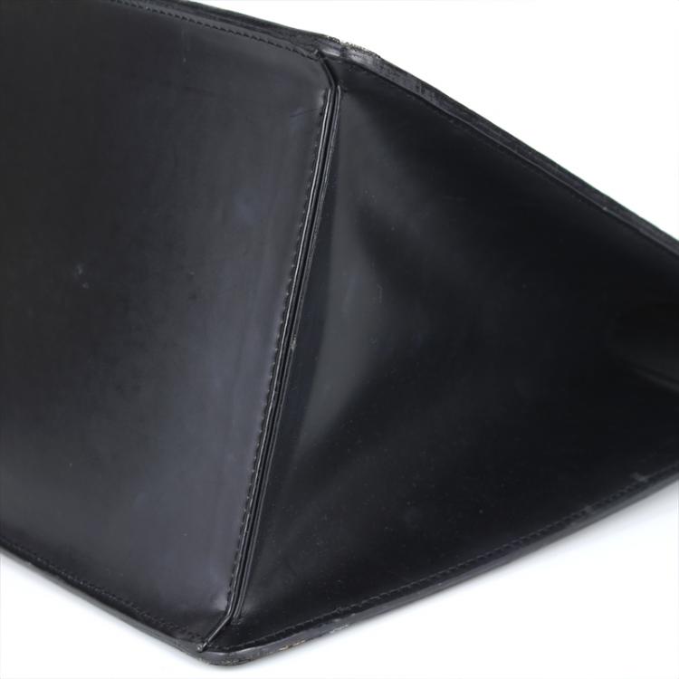 Pre Owned Louis Vuitton Noir Epi Leather Riviera Bag