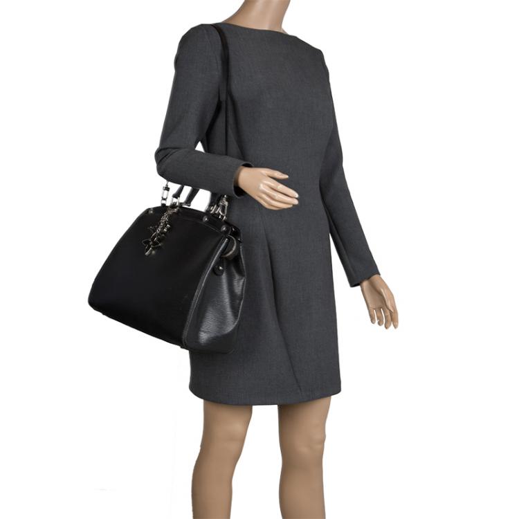 Louis Vuitton Brea GM Noir Epi Leather Shoulder Satchel Hand Bag