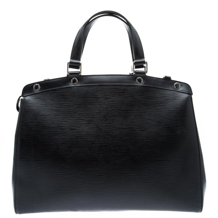 Pre Owned Louis Vuitton Black Epi Leather Brea GM Bag with Charm