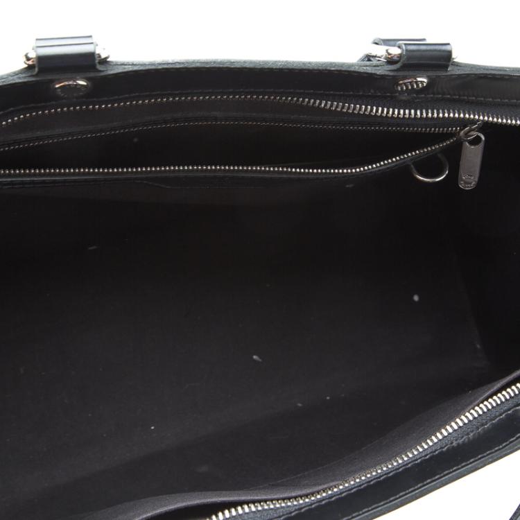 Pre Owned Louis Vuitton Black Epi Leather Brea GM Bag with Charm