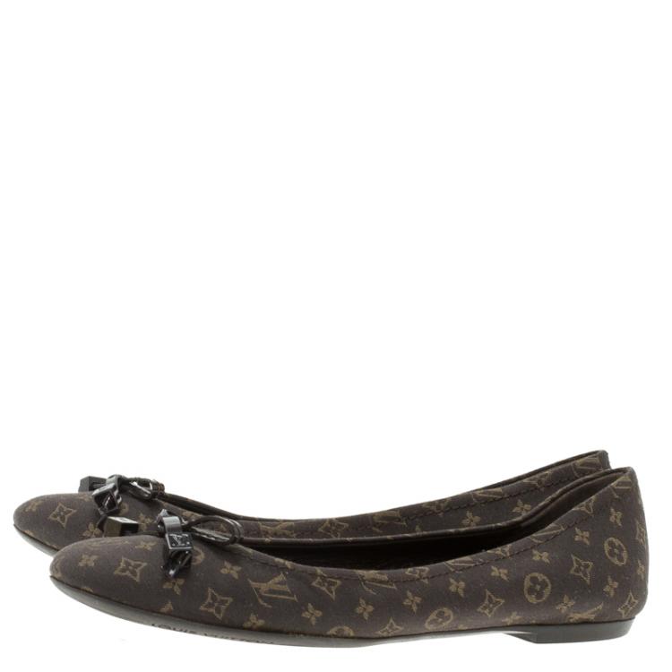 monogrammed ballet flats