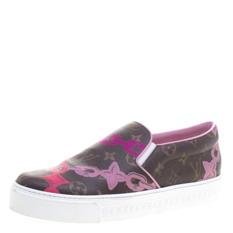 lv slip on sneakers