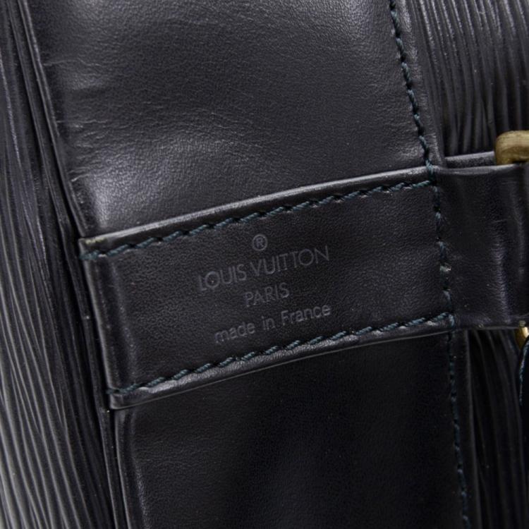 مملوكة مسبقًا Louis Vuitton Noir Epi Leather Randonnee Backpack