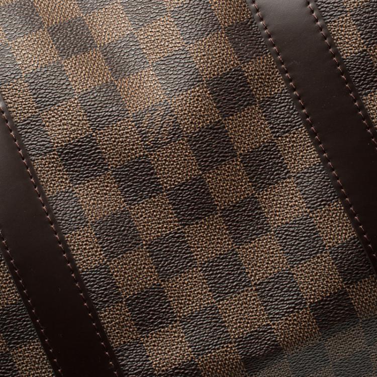 Pre Owned Louis Vuitton Damier Ebene Canvas Keepall 50