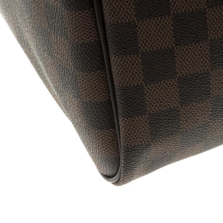 Pre Owned Louis Vuitton Damier Ebene Canvas Keepall 50
