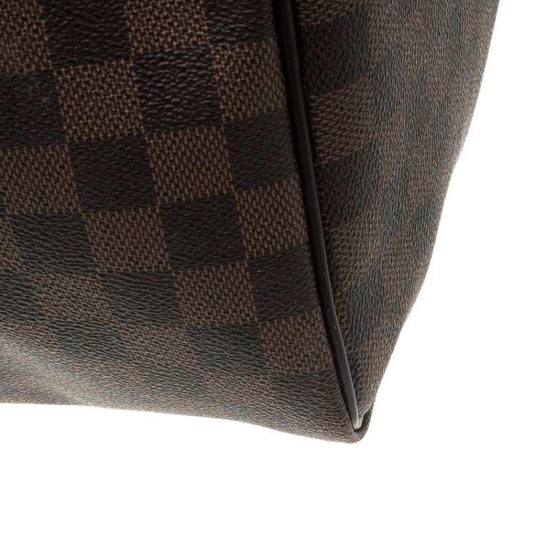 Pre Owned Louis Vuitton Damier Ebene Canvas Keepall 50