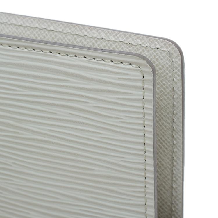 Pre Owned Louis Vuitton Small Beige Epi Leather Agenda Cover