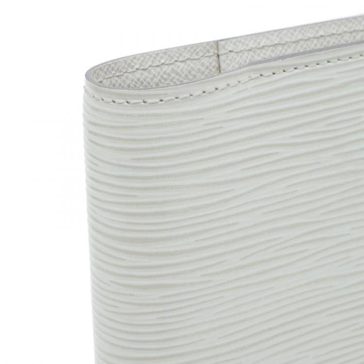 Pre Owned Louis Vuitton Small Beige Epi Leather Agenda Cover