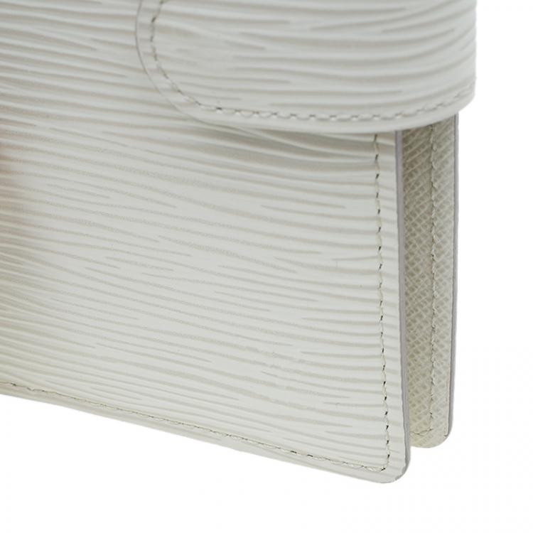 Pre Owned Louis Vuitton Small Beige Epi Leather Agenda Cover