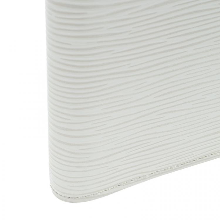 Pre Owned Louis Vuitton Small Beige Epi Leather Agenda Cover