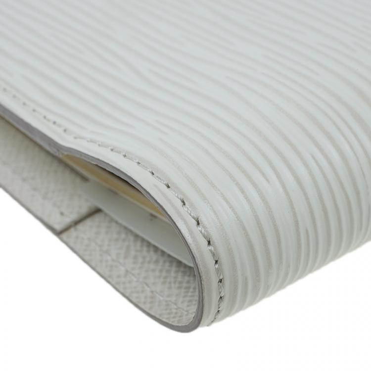 Pre Owned Louis Vuitton Small Beige Epi Leather Agenda Cover