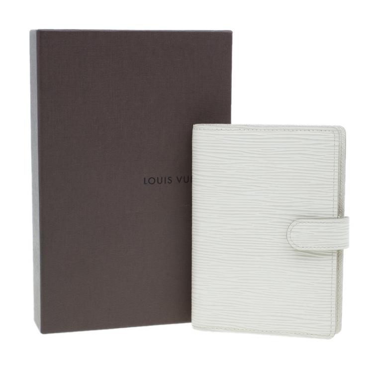 Pre Owned Louis Vuitton Small Beige Epi Leather Agenda Cover