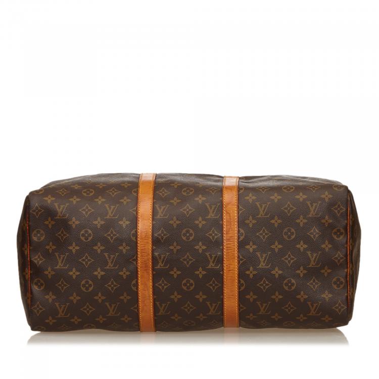 Pre Owned Louis Vuitton Monogram Canvas  Keepall 50 