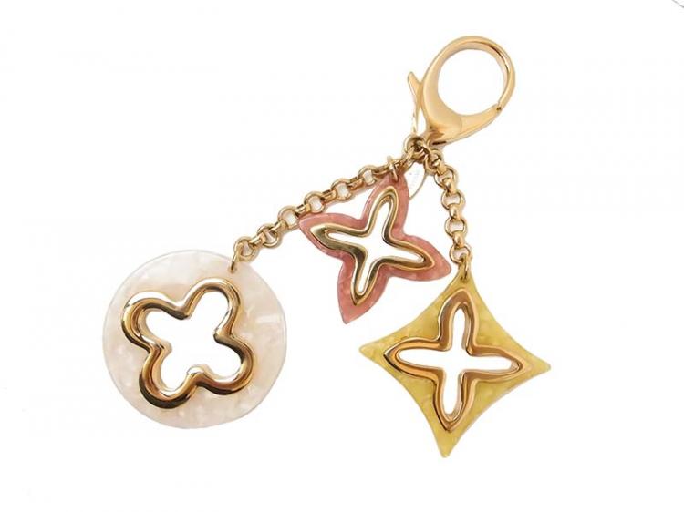 Louis Vuitton Insolence Bag Charm Pink White