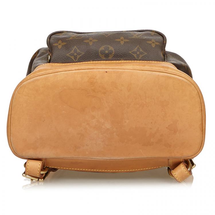 Pre Owned Louis Vuitton Monogram Montsouris Backpack MM