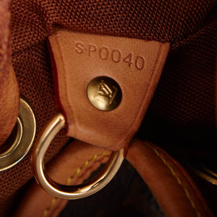 Pre Owned Louis Vuitton Monogram Montsouris Backpack MM