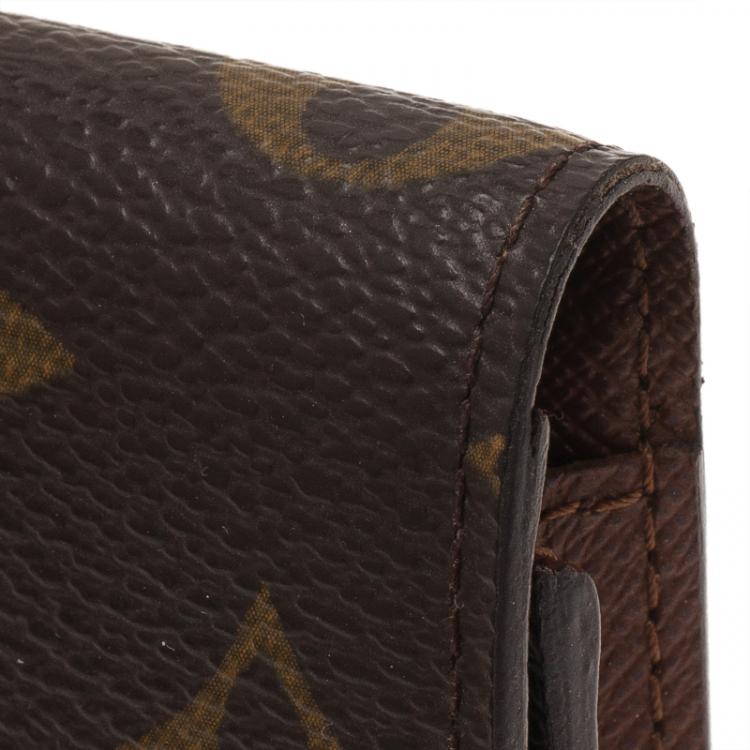 Pre Owned Louis Vuitton Monogram Canvas Business Card Holder 