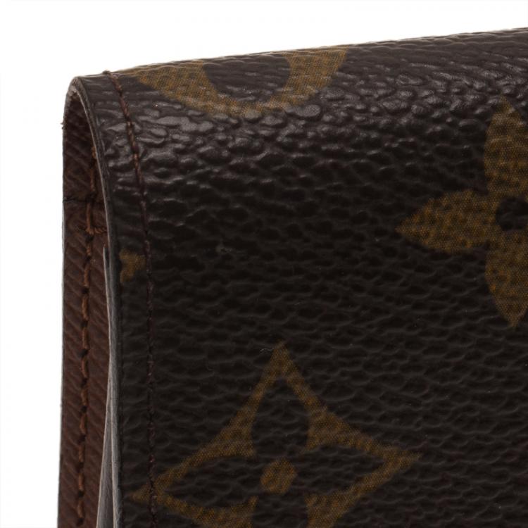 Pre Owned Louis Vuitton Monogram Canvas Business Card Holder 