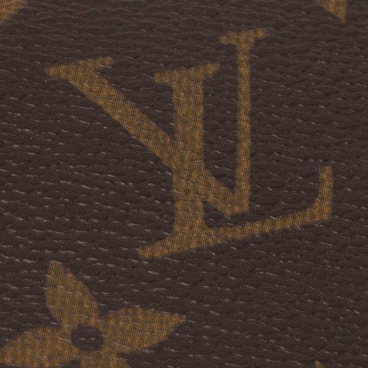 Pre Owned Louis Vuitton Monogram Canvas Business Card Holder 