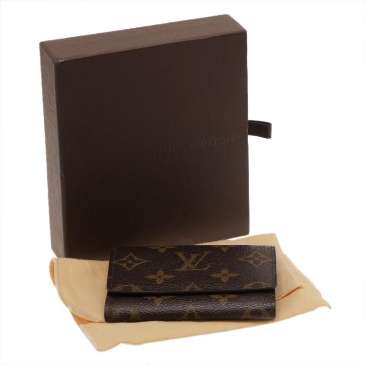 Pre Owned Louis Vuitton Monogram Canvas Business Card Holder 