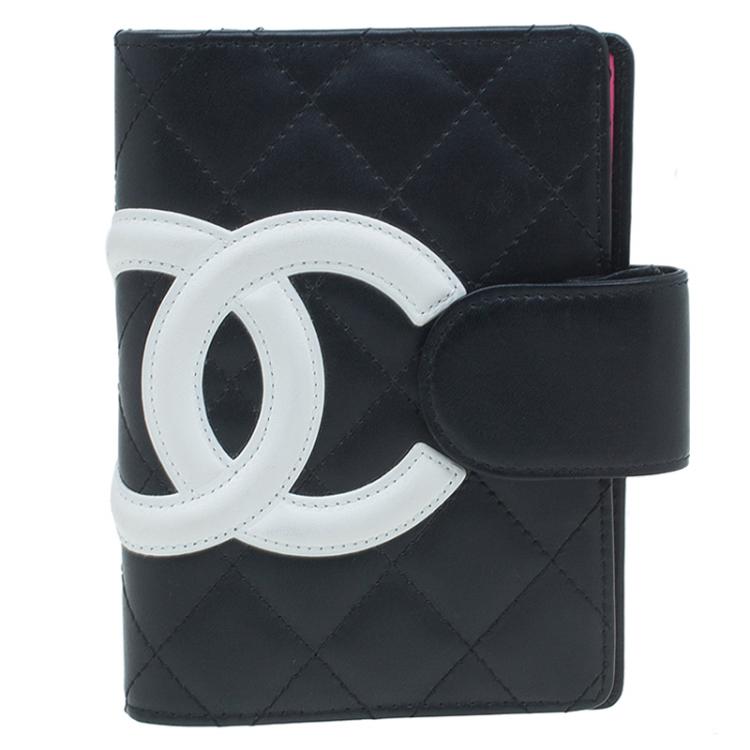 Chanel Black Quilted Leather Cambon Agenda Cover Louis Vuitton