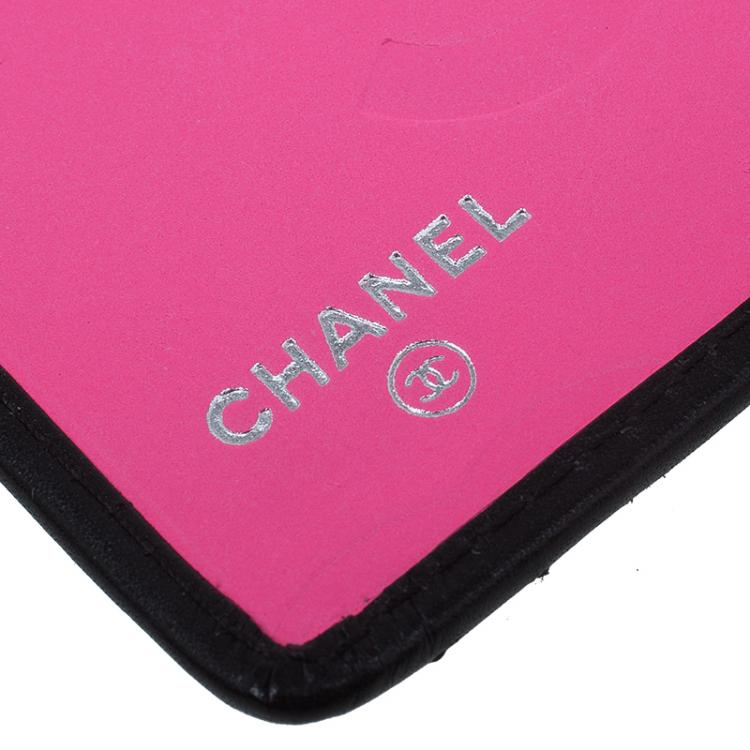Pre Owned Chanel Black Quilted Leather Cambon Agenda Cover