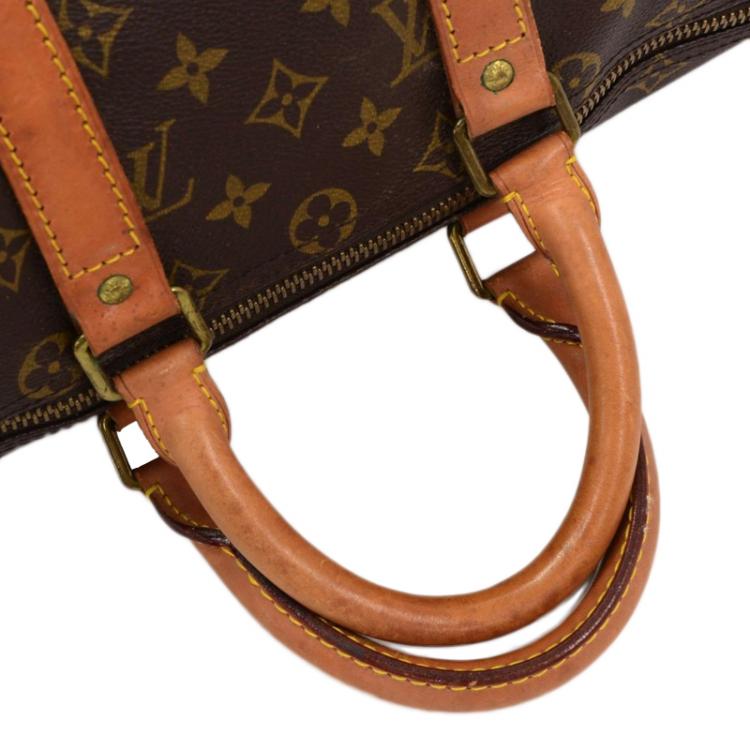 Pre Owned Louis Vuitton Monogram Canvas Keepall 45