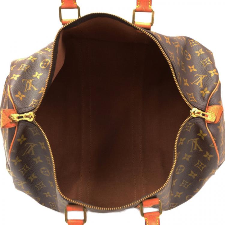 Pre Owned Louis Vuitton Monogram Canvas Keepall 45