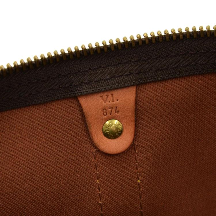 Pre Owned Louis Vuitton Monogram Canvas Keepall 45