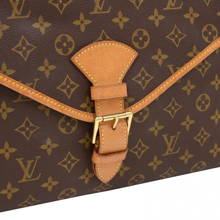 Pre Owned Louis Vuitton Monogram Canvas Beverly Briefcase GM