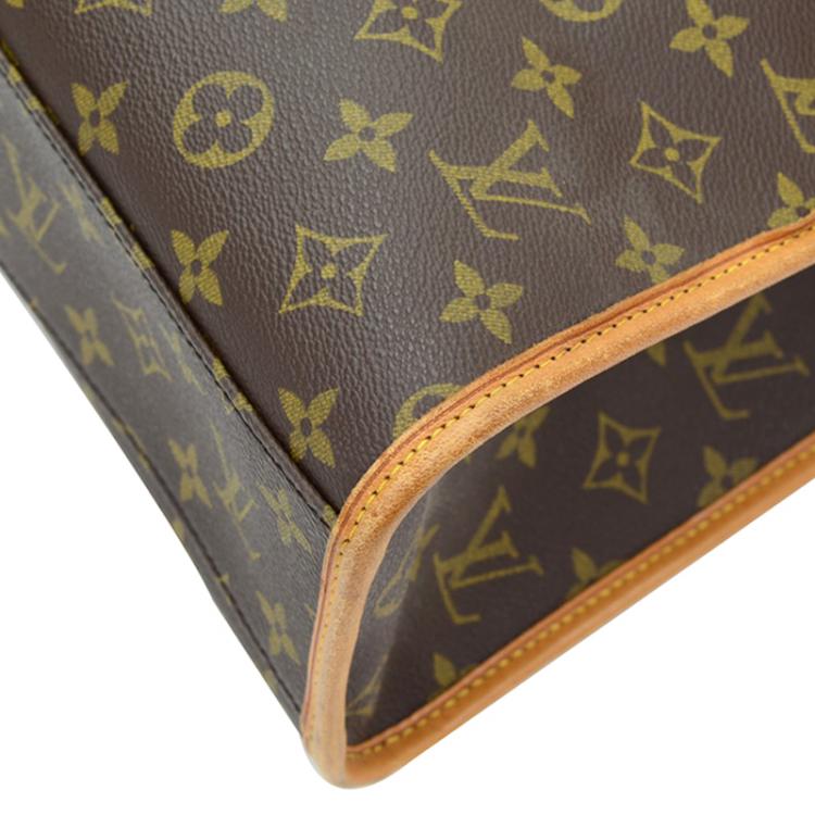 Pre Owned Louis Vuitton Monogram Canvas Beverly Briefcase GM