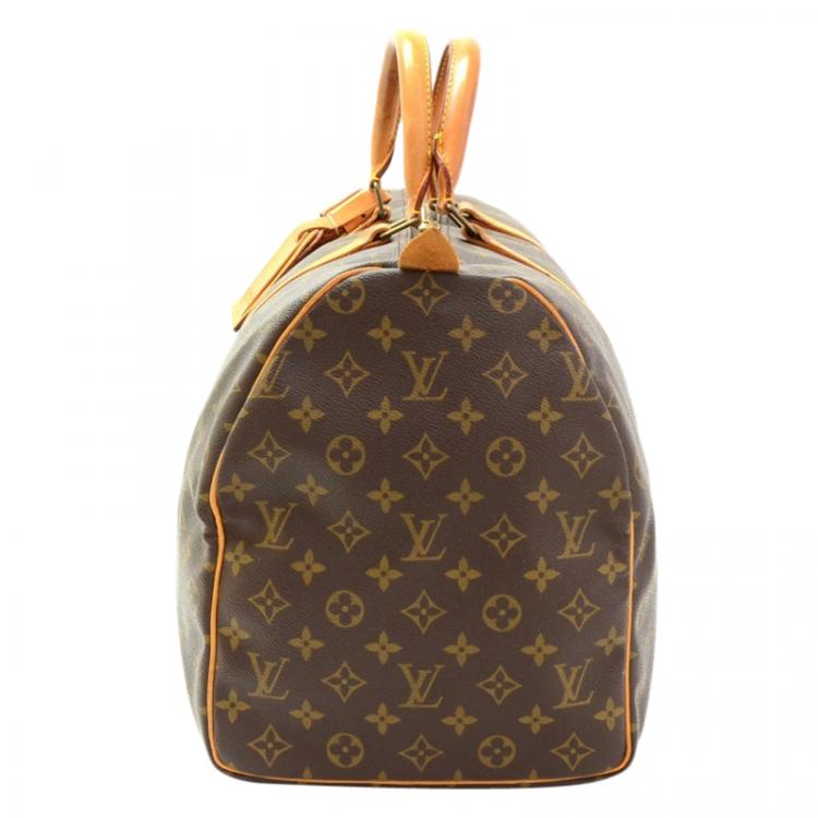 Pre Owned Louis Vuitton Monogram Canvas Keepall 50