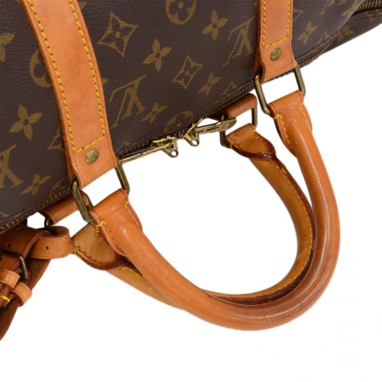 Pre Owned Louis Vuitton Monogram Canvas Keepall 50