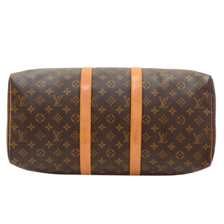Pre Owned Louis Vuitton Monogram Canvas Keepall 45
