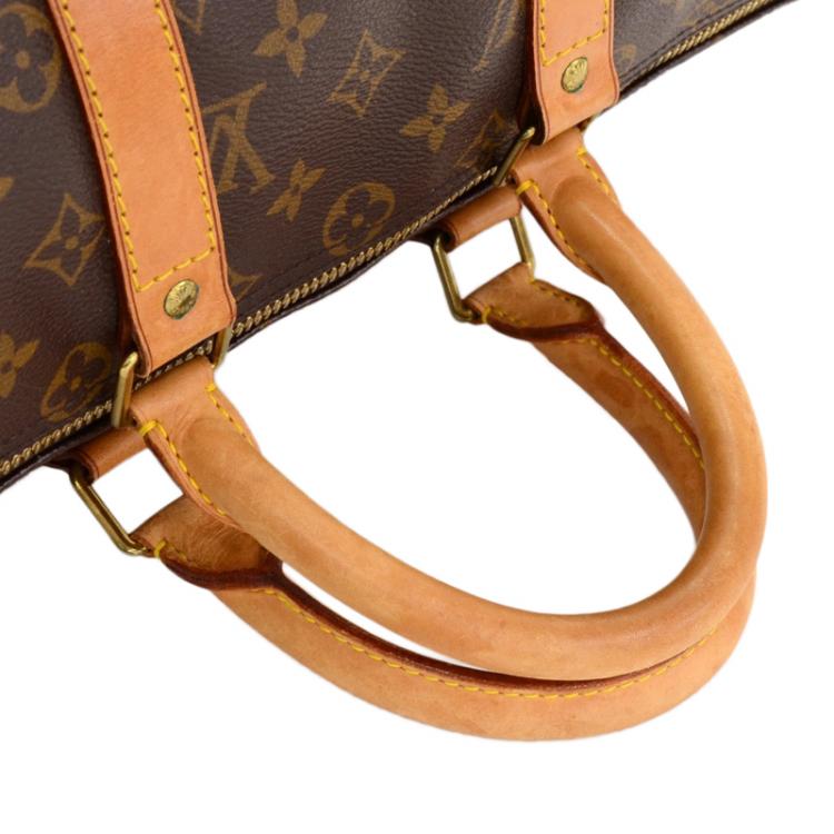 Pre Owned Louis Vuitton Monogram Canvas Keepall 45