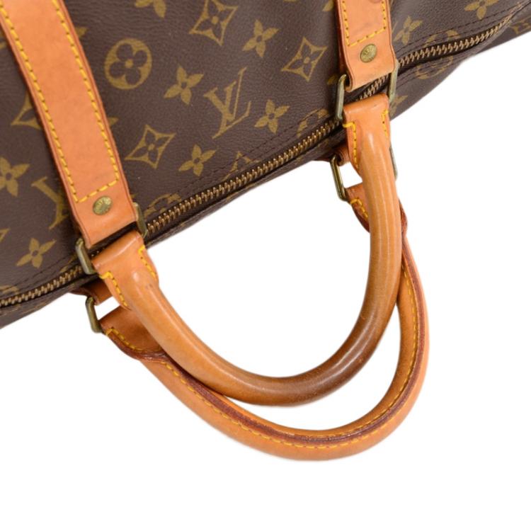 مملوكة مسبقًا Louis Vuitton Monogram Canvas Keepall 55